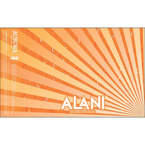 Aurora Alani Hazy IPA