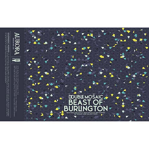 Aurora Comet Double Mosaic Beast Of Burlington New England IPA