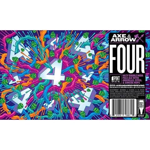 Axe & Arrow Four Hazy DIPA