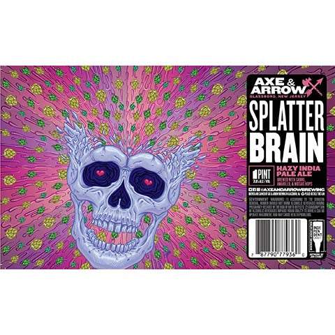 Axe-Arrow-Splatter-Brain-Hazy-IPA-16OZ-CAN
