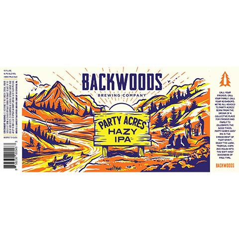 Backwoods Party Acres Hazy IPA