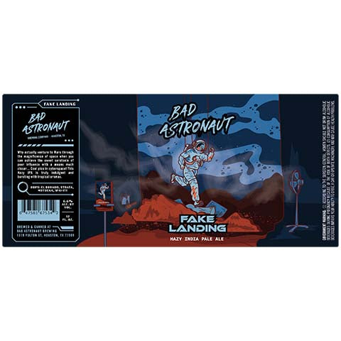Bad Astronaut Fake Landing Hazy IPA