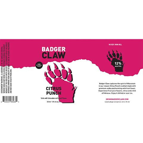 Badger Claw Citrus Punch
