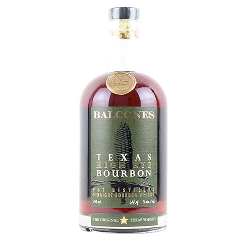 Balcones Texas High Rye Bourbon Whisky