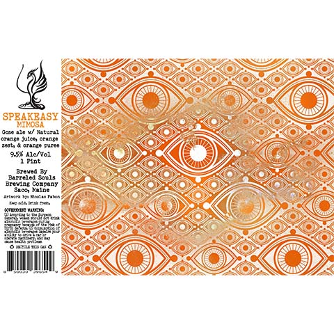 Barreled Souls Speakeasy Mimosa Gose