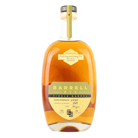 Barrell Single Barrel 14 Year Canadian Rye V235