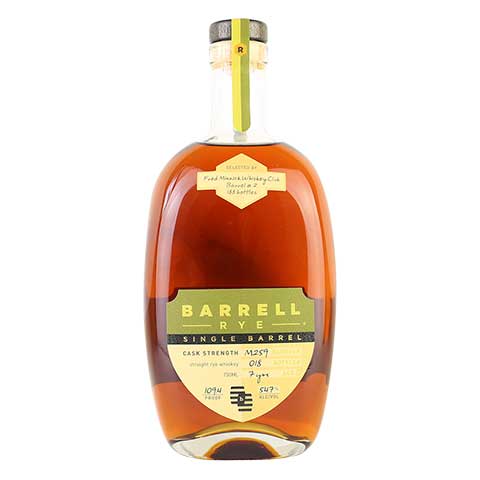 Barrell Single Barrel 7 Year Indiana Rye M259