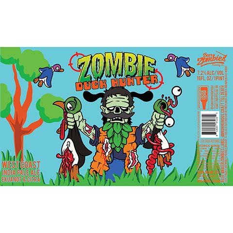 Beer Zombies Zombie Duck Hunter IPA