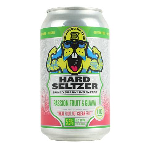 Belching Beaver Passion Fruit Guava Hard Seltzer