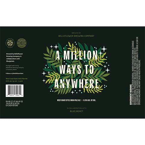 Belleflower A Million Ways To Anywhere IPA
