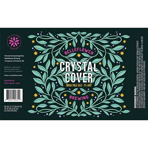 Belleflower Crystal Cover IPA
