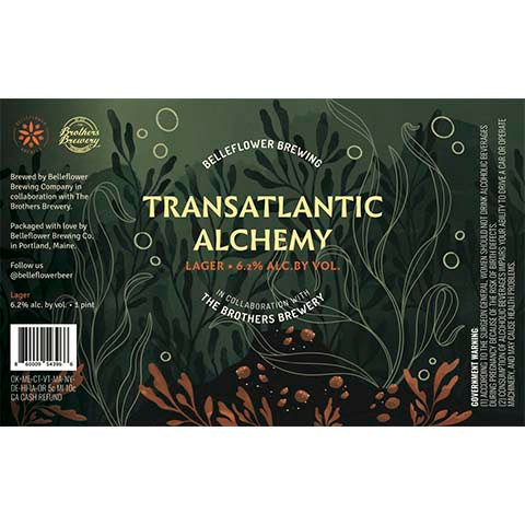 Belleflower Transatlantic Alchemy Lager
