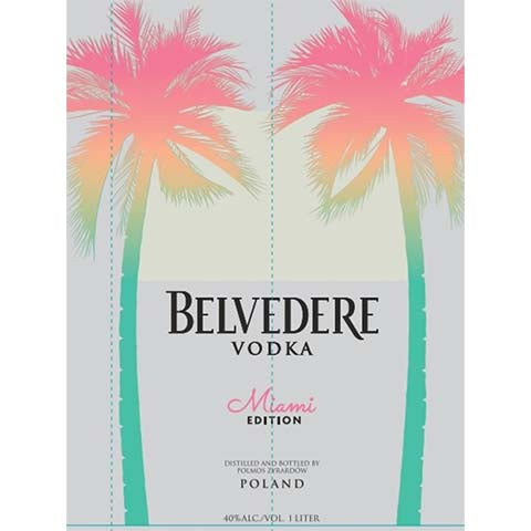 Belvedere Miami Edition Vodka