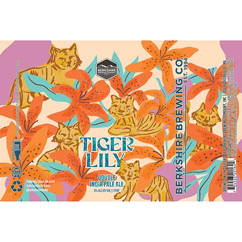 tiger lily company Berkshire Tiger Lily DIPA – CraftShack