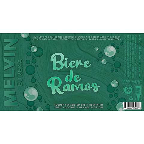 Biere de Ramos Foeder Fermented Brett Beer