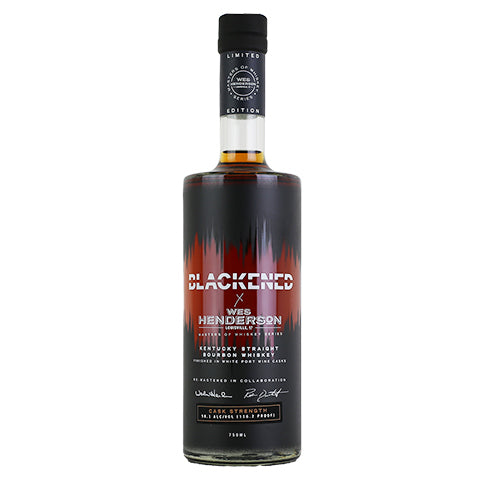 Blackened x Wes Henderson Kentucky Straight Bourbon Whiskey Finished in White Port Wine Casks