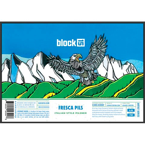 Block 15 Fresca Pils