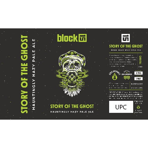 Block 15 Story of the Ghost Hazy Pale Ale