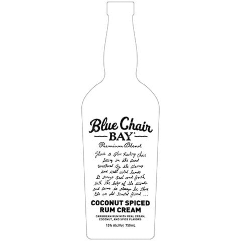 Blue chair coconut spiced deals rum cream