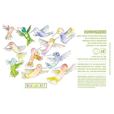 Bluejacket Hummingbird IPA