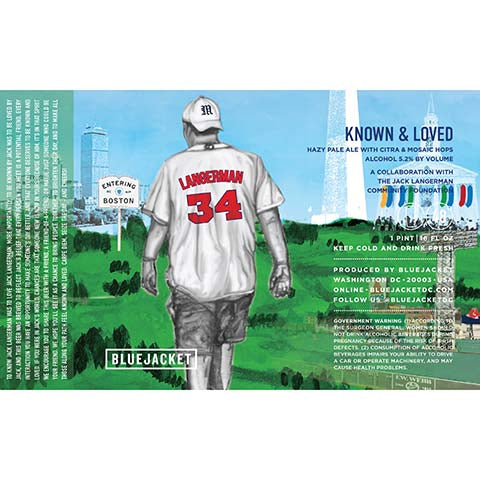 Bluejacket Known & Loved Hazy Pale Ale