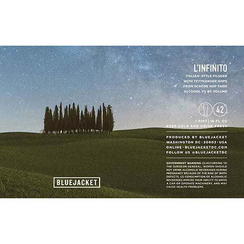 Bluejacket L'infinito Pilsner