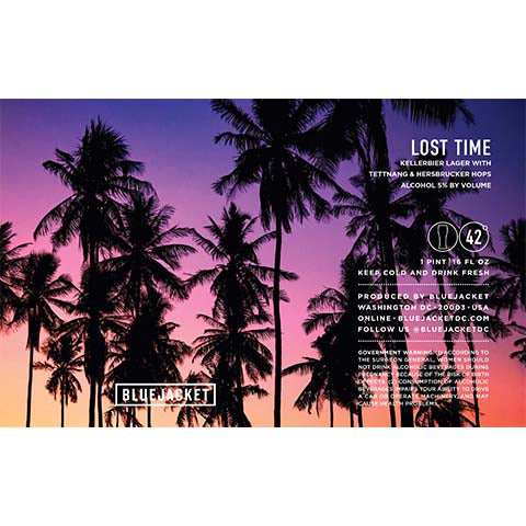 Bluejacket Lost Time Kellerbier Lager