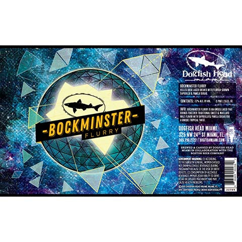 Dogfish Head Bockminster Flurry Helles Bock Lager