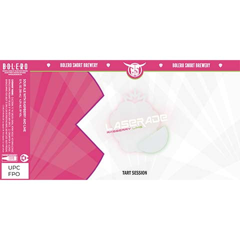 Bolero Snort Laserade Raspberry Lime Tart Session
