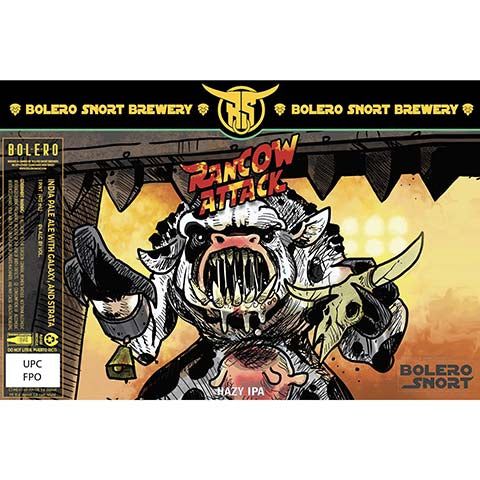 Bolero Snort Rancow Attack Hazy IPA