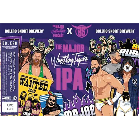 Bolero Snort The Major Wrestling Figure IPA