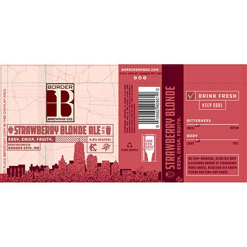 Border Strawberry Blonde Ale