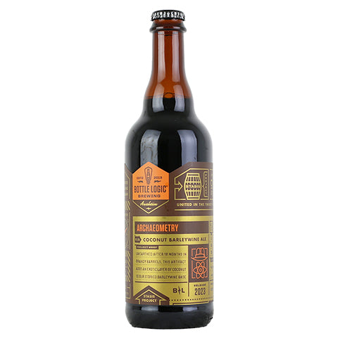 Bottle Logic Archaeometry Coconut Barleywine Ale