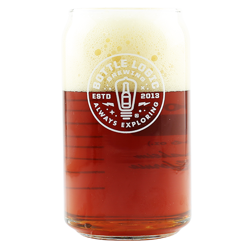 Bottle Logic Beaker Glass