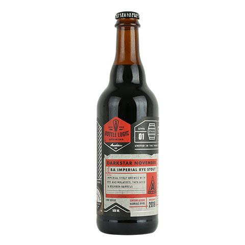 Bottle Logic Darkstar November Barrel Aged Imperial Rye Stout 2019