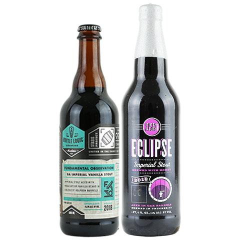 Bottle Logic Fundamental Observation / Eclipse Coconut Imperial Stout 2 Pack