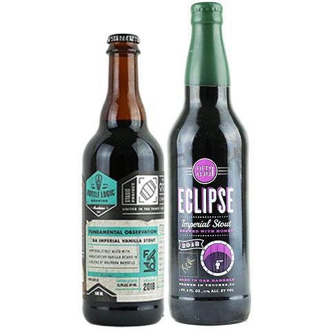 Bottle Logic Fundamental Observation / Eclipse Knob Creek Rye Imperial Stout 2 Pack