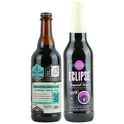 Bottle Logic Fundamental Observation / Eclipse Salted Caramel Imperial Stout 2 Pack