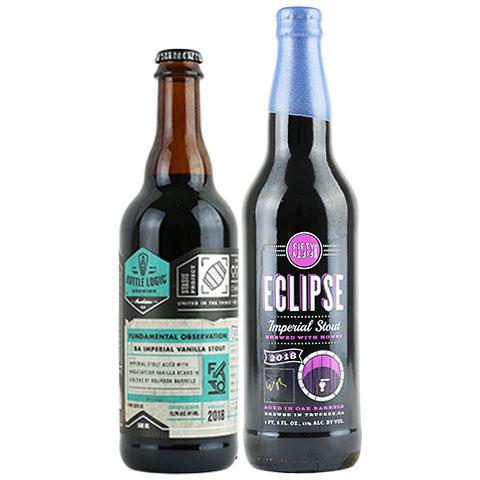Bottle Logic Fundamental Observation / Eclipse Woodford Reserve Imperial Stout 2 Pack