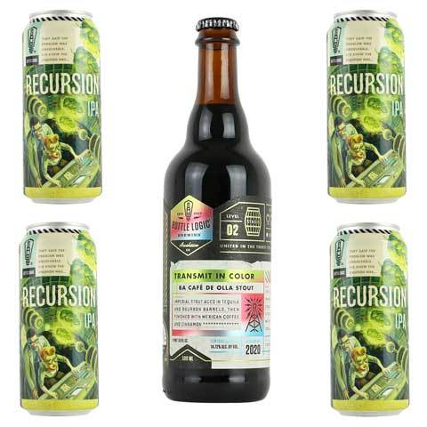 Bottle Logic / Magnanimous Transmit In Color Imperial Stout 2020 5PK (Shipping Incl.)