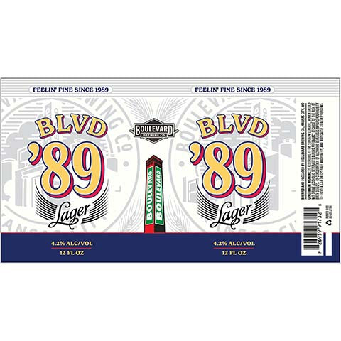 Boulevard '89 Lager