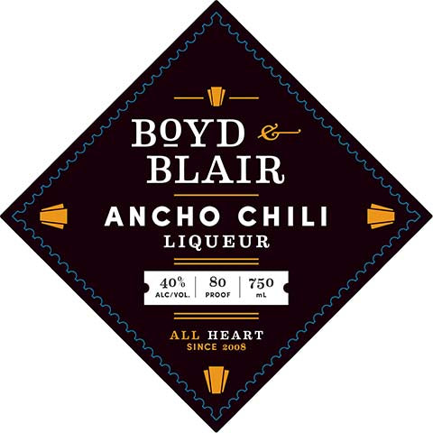 Boyd & Blair Ancho Chili Liqueur