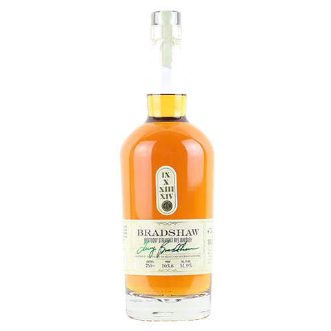 Bradshaw Kentucky Straight Rye Whiskey