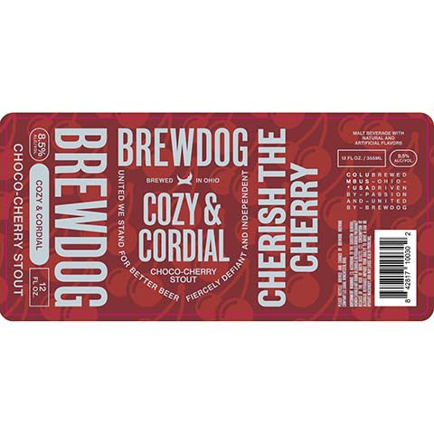 BrewDog Cozy & Cordial Stout