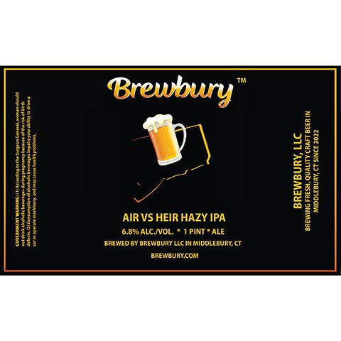 Brewbury Air vs Heir Hazy IPA