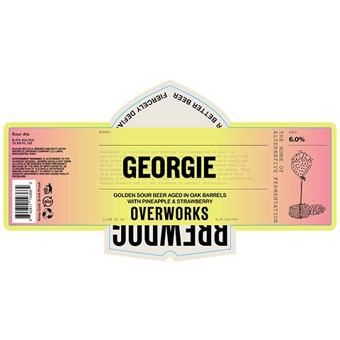 Brewdog Overworks Georgie Golden Sour Ale
