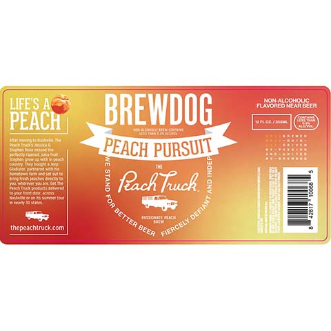 Brewdog Peach Pursuit (Non-Alcoholic)