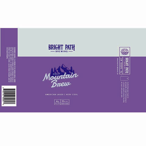 Bright Path Pisgah Mountain Brew American Lager