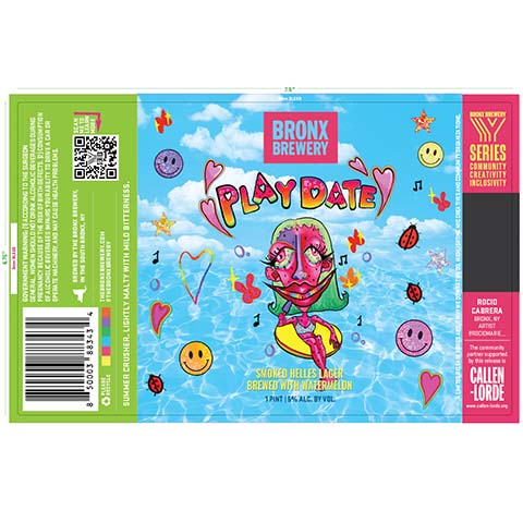 Bronx Play Date Lager