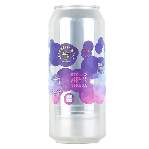 Brouwerij West Six Times Six Times Hazy DIPA